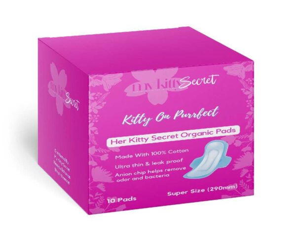 Kitty Organic Individually Wrapped pads (box of 10)